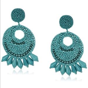 kenneth lane turquoise earrings